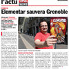 ELEMENTAR fait la une de la presse grenobloise !